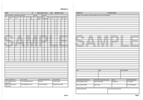 Bluewater Premium Bridge Logbook - Image 2
