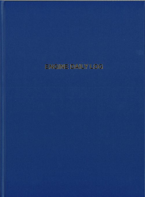 Bluewater Premium Engine Daily Logbook