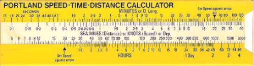 Speed Time Distance Calculator Std Slide Rule