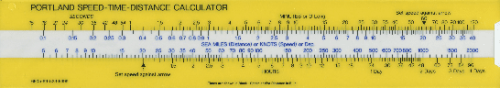 Speed Time Distance Calculator Nato Slide Rule