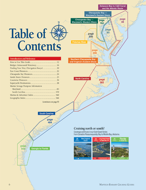 Maptech Embassy Guide: Chesapeake Bay To Florida & the ICW 9th Edition - Image 4