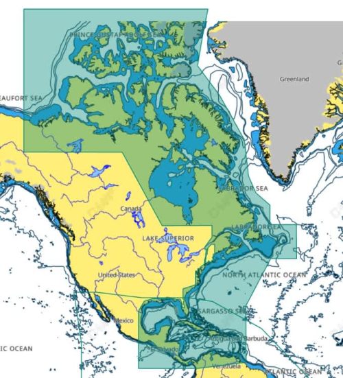 Atlantic Coast GOM & Caribbean NAD033 SD  Continental