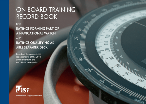 On Board Training Record Book for Ratings Forming Part of a Navigational Watch and Ratings Qualifying As Able Seafarer Deck - Special Order Only.