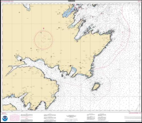 NOAA 16593 Chiniak Bay To Dangerous Cape - Image 2