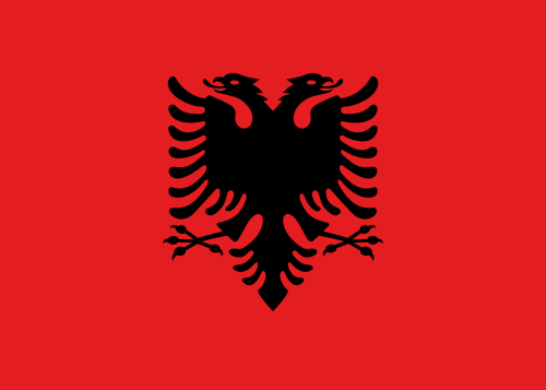 Flag Albania 2x3 ft - Printed