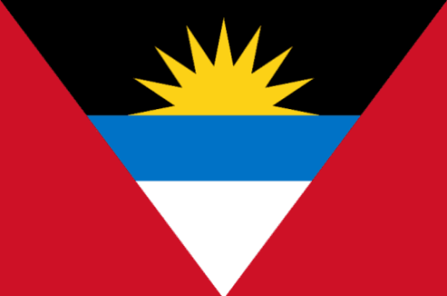 Flag Antigua And Barbuda 12x18 in - Printed