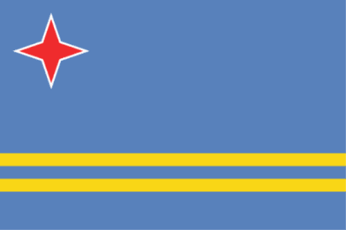 Flag Aruba 4x6 ft - Printed