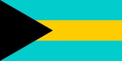 Flag Bahamas National 5x8 ft - Printed