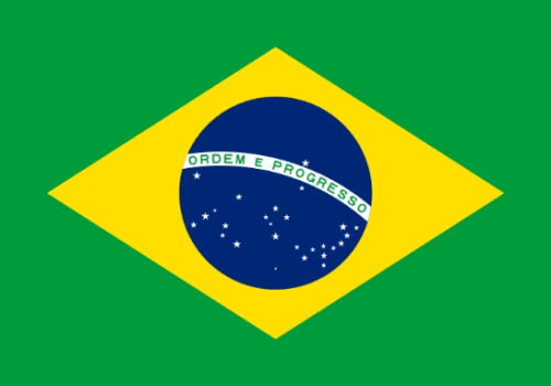 Flag Brazil 3x5 ft - Printed