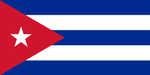 Flag Cuba 3x5 ft - Printed