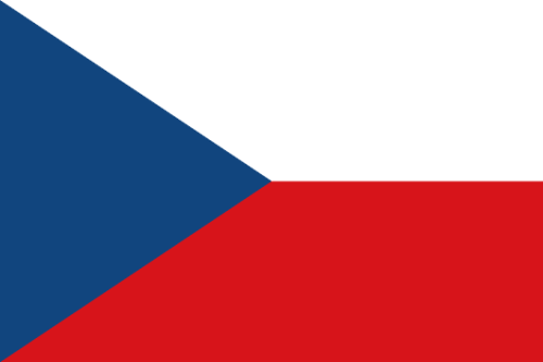 Flag Czech Republic 5x8 ft - Printed