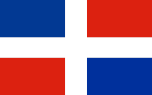 Flag Dominican Republic Civil 5x8 ft - Printed