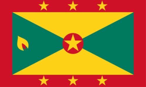 Flag Grenada 4x6 ft - Printed
