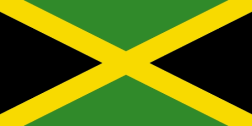 Flag Jamaica National 5x8 ft - Printed