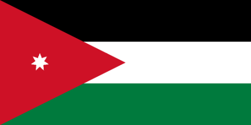 Flag Jordan 4x6 ft - Printed