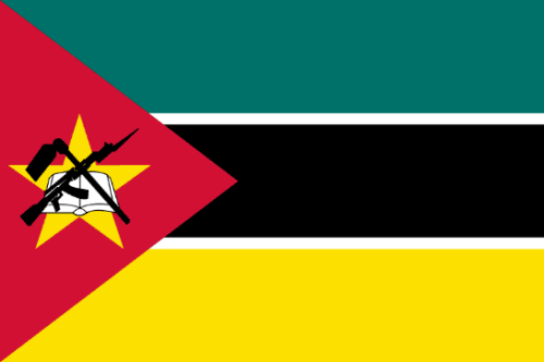 Flag Mozambique 4x6 ft - Printed