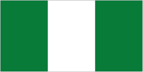 Flag Nigeria 4x6 ft - Printed