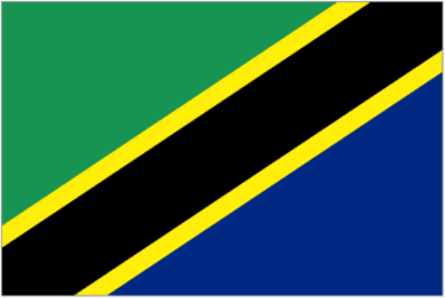 Flag Tanzania 3x5 ft - Printed