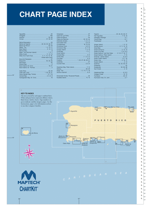 Maptech Chartkit 10 Virgin Islands & Puerto Rico 8th Edition - Image 2