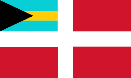 Flag Bahamas Courtesy 4x6 ft - Printed