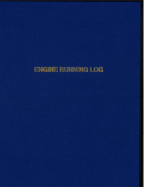 Bluewater Premium Engine Running Logbook