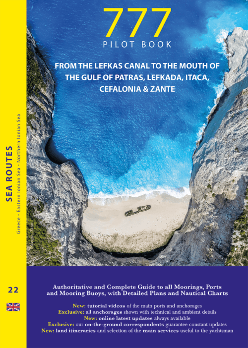 777 Pilot Book - 22 From the Lefkas Canal to the Mouth of the Gulf of Patras, Lefkada, Itaca, Cefalonia & Zante