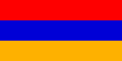 Flag Armenia 2x3 ft - Printed