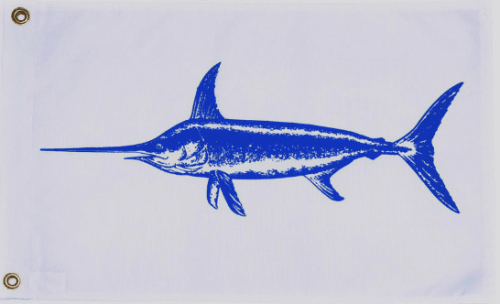 Flag Swordfish 12x18 in - Printed