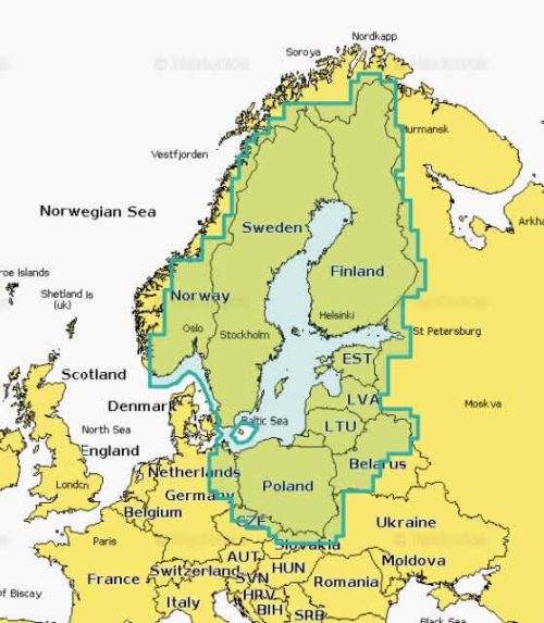 Garmin-Navionics NSEU644L Baltic Sea