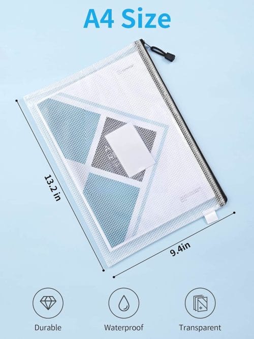 A4 Zipper Pouch