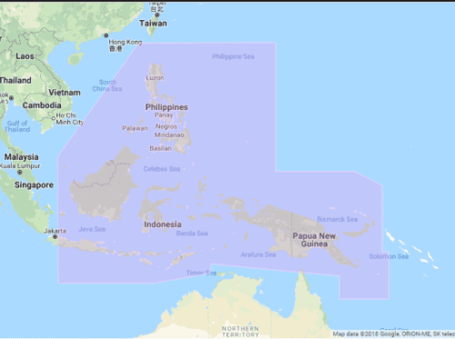ASM205 Philippines; Papua N Guinea Cmap MM3D