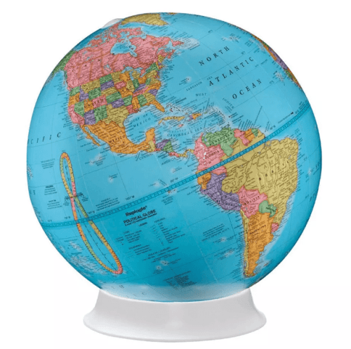Apollo Globe Blue 9"