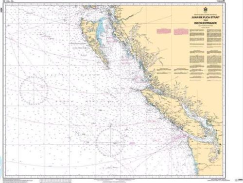CHS 3000 Juan DE Fuca Strait-Dixon Entrance