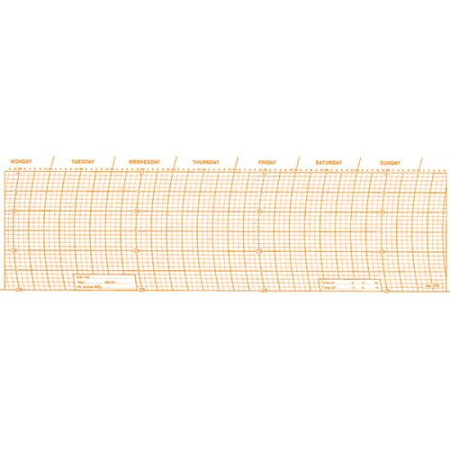 REW276 Barograph Paper Inches 7 Days For Windsor Maxant - Image 2