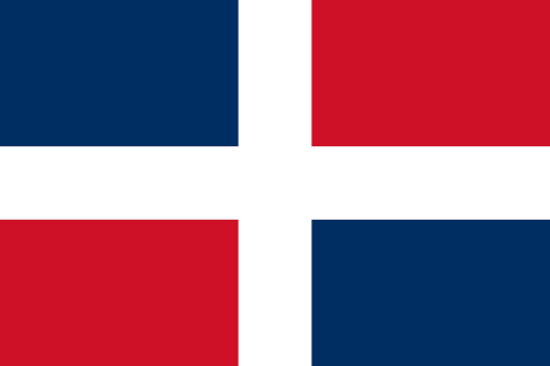 Flag Dominican Republic  2x3 ft - Printed
