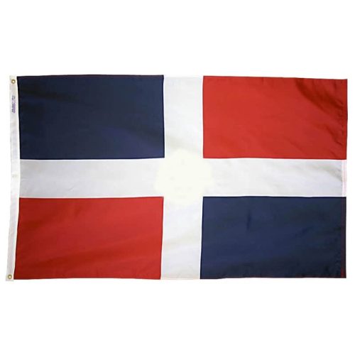 Flag Dominican Republic 2x3 ft - Premium Sewn Nylon