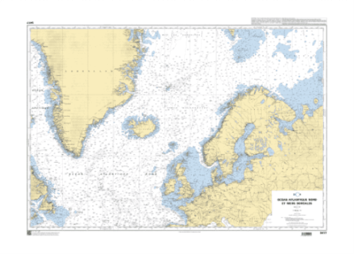 FR 5417 North Atlantic Ocean & North Sea