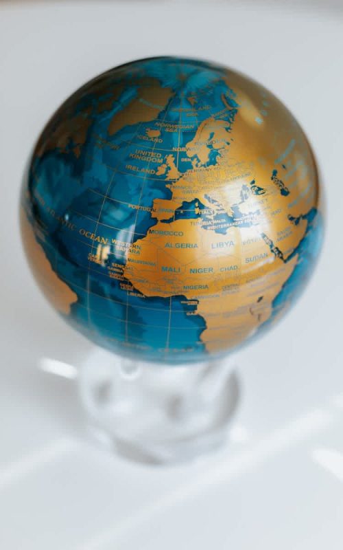 MOVA Globe - Blue / Gold - 6" - Image 2