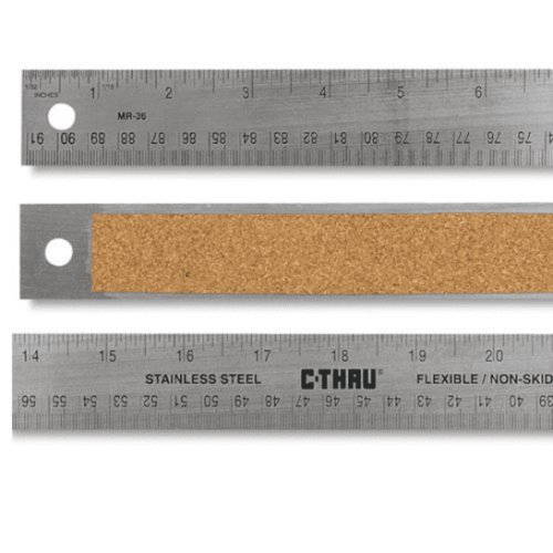 Stainless Steel 24 Inch Flexible Ruler