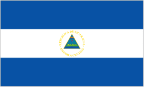 Flag Nicaragua 16x24 in - Premium Sewn Nylon