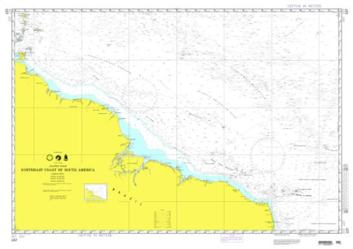 OGW 107 NE Coast So Amer Also INT Chart 216