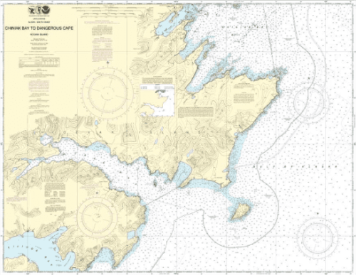 NOAA 16593 Chiniak Bay To Dangerous Cape