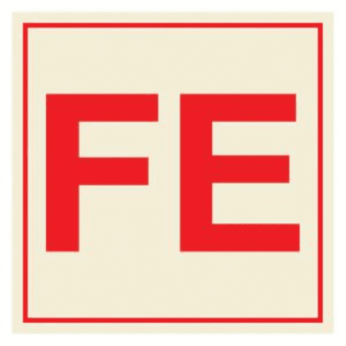 Locker With Firemans Outfit Sign 50MM X 50MM