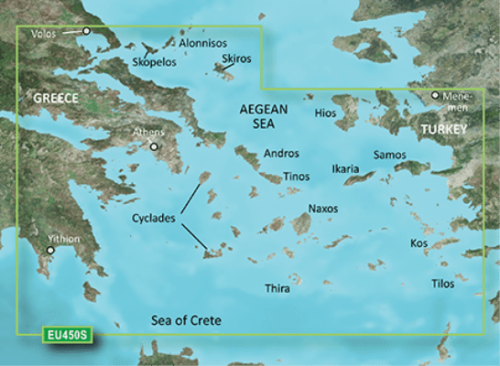 Athens & Cyclades VEU450S  G3