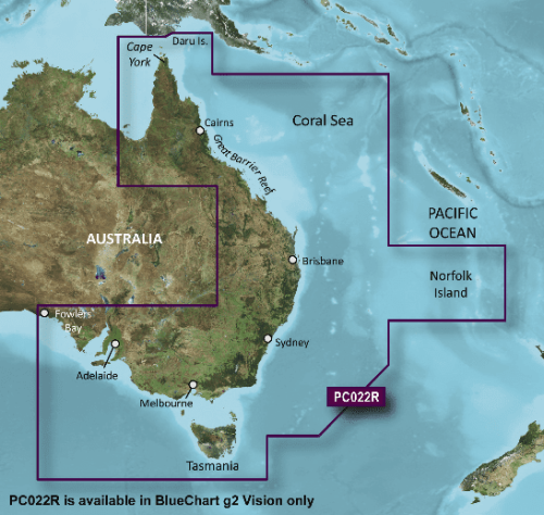 East Coast Australia  VPC022R  G3