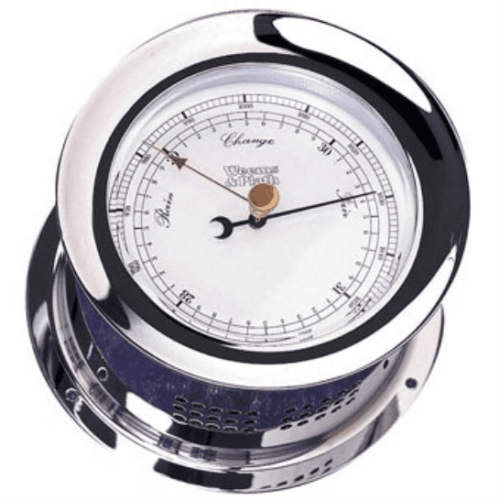Weems Atlantis Chrome Barometer