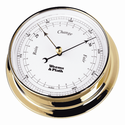 Weems Endurance 085 Brass Barometer