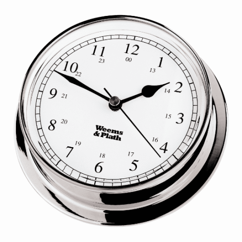 Weems Endurance 085 Quartz Chrome Clock