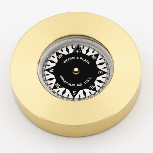 Weems Brass Compass Chart Weight
