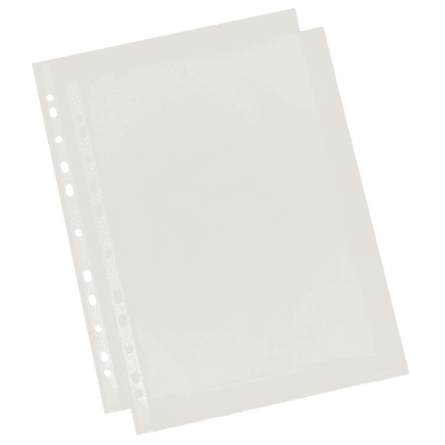 A4 Sheet Protectors Lightweight Clear Box Of 100